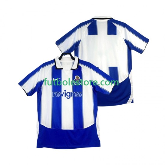 Primera Equipación del FC Porto Retro 2003 2004 Manga Corta para Hombre Primera Equipación del FC Porto Retro 2003 2004 Manga Corta para Hombre