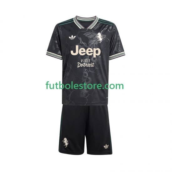 Tercera Equipación del Juventus 2025-2026 Manga Corta para Niño (Camiseta y pantalón) Tercera Equipación del Juventus 2025-2026 Manga Corta para Niño (Camiseta y pantalón)