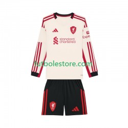 Segunda Equipación del Liverpool 2025-2026 ML para Niño (Camiseta y pantalón)