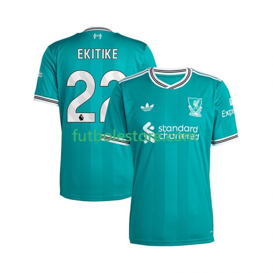Tercera Equipación del Liverpool Hugo Ekitike 22 2025-2026 Manga Corta para Hombre Tercera Equipación del Liverpool Hugo Ekitike 22 2025-2026 Manga Corta para Hombre