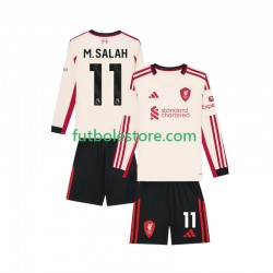 Segunda Equipación del Liverpool Mohamed Salah 11 2025-2026 ML para Niño (Camiseta y pantalón)