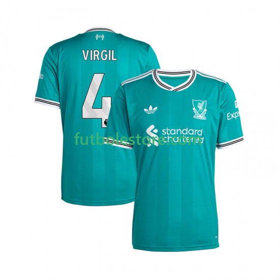 Tercera Equipación del Liverpool Virgil van Dijk 4 2025-2026 Manga Corta para Hombre Tercera Equipación del Liverpool Virgil van Dijk 4 2025-2026 Manga Corta para Hombre