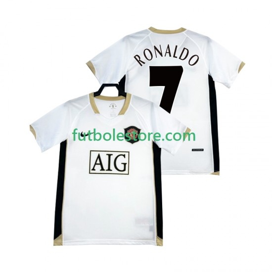 Segunda Equipación del Manchester United RONALDO 7 Retro 2006-2007 Manga Corta para Hombre Segunda Equipación del Manchester United RONALDO 7 Retro 2006-2007 Manga Corta para Hombre