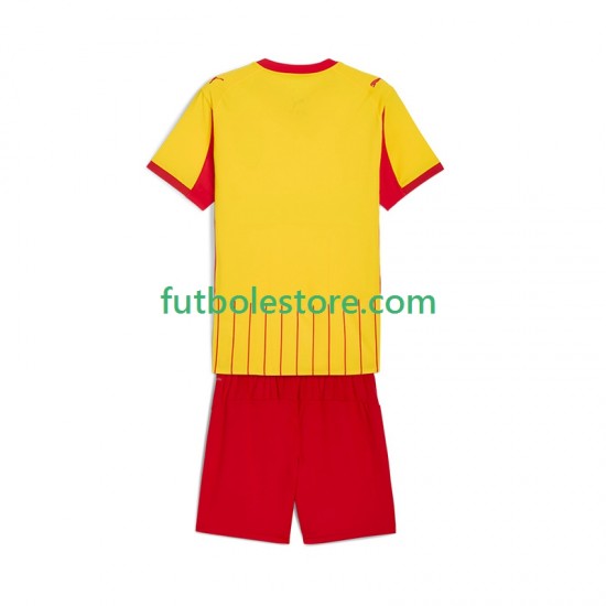 Primera Equipación del RC Lens 2025-2026 Manga Corta para Niño (Camiseta y pantalón)