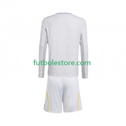 Primera Equipación del Real Madrid 2025-2026 ML para Niño (Camiseta y pantalón)