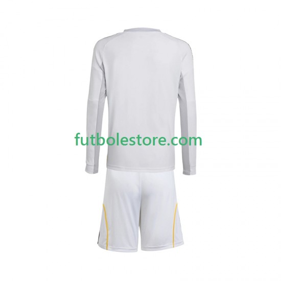 Primera Equipación del Real Madrid 2025-2026 ML para Niño (Camiseta y pantalón)