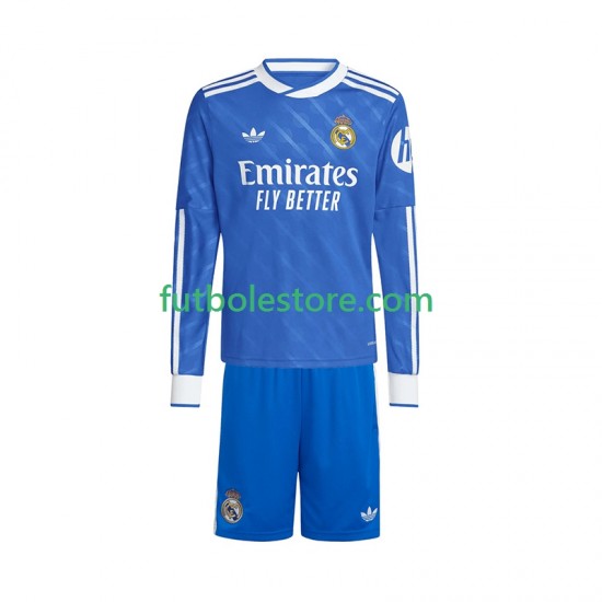 Tercera Equipación del Real Madrid 2025-2026 ML para Niño (Camiseta y pantalón) Tercera Equipación del Real Madrid 2025-2026 ML para Niño (Camiseta y pantalón)