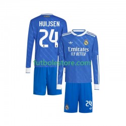 Tercera Equipación del Real Madrid Huijsen 24 2025-2026 ML para Niño (Camiseta y pantalón)