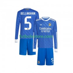 Tercera Equipación del Real Madrid Jude Bellingham 5 2025-2026 ML para Niño (Camiseta y pantalón)
