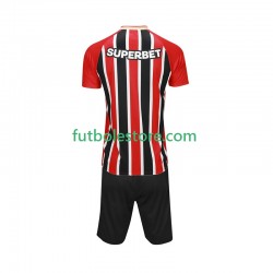 Segunda Equipación del Sao Paulo 2025-2026 Manga Corta para Niño (Camiseta y pantalón)