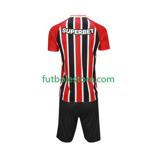 Segunda Equipación del Sao Paulo 2025-2026 Manga Corta para Niño (Camiseta y pantalón)