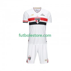 Primera Equipación del Sao Paulo 2025-2026 Manga Corta para Niño (Camiseta y pantalón)