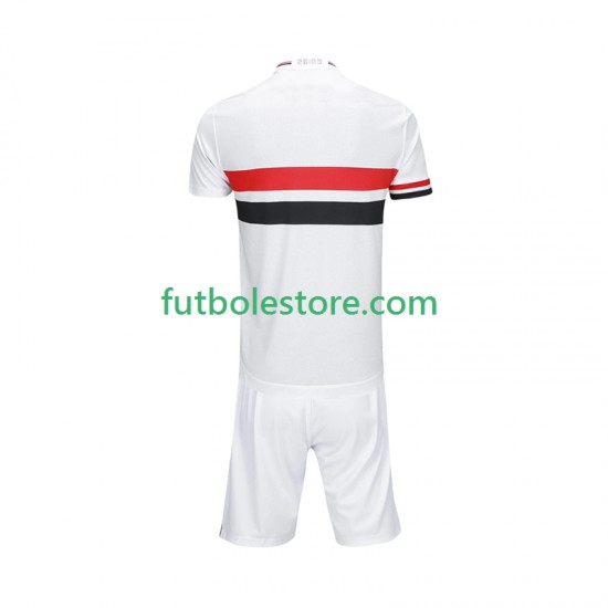 Primera Equipación del Sao Paulo 2025-2026 Manga Corta para Niño (Camiseta y pantalón)