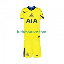 Tercera Equipación del Tottenham Hotspur 2025-2026 Manga Corta para Niño (Camiseta y pantalón)