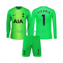 Primera Equipación del Tottenham Hotspur Portero Guglielmo Vicario 1 2025-2026 ML para Niño (Camiseta y pantalón)