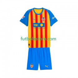 Tercera Equipación del Valencia CF 2025-2026 Manga Corta para Niño (Camiseta y pantalón)
