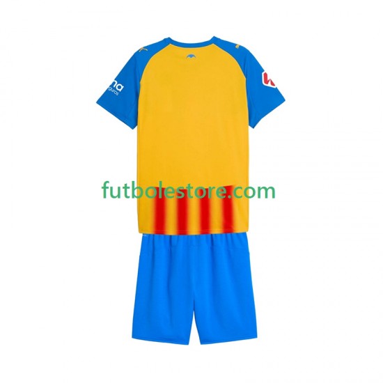 Tercera Equipación del Valencia CF 2025-2026 Manga Corta para Niño (Camiseta y pantalón)