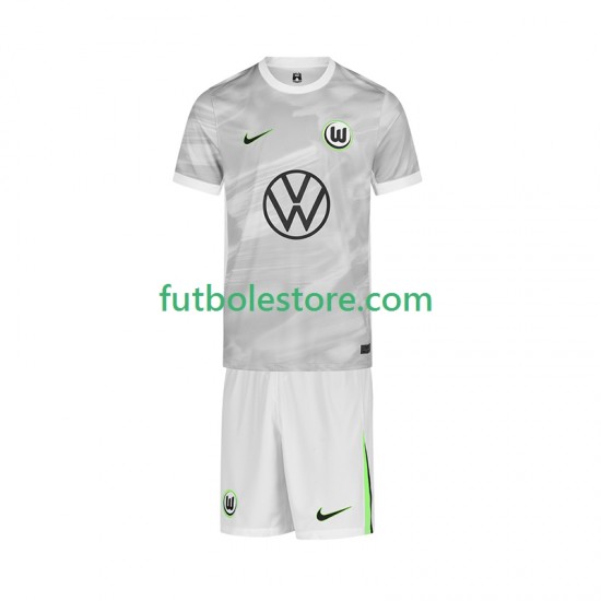 Segunda Equipación del VfL Wolfsburg 2025-2026 Manga Corta para Niño (Camiseta y pantalón) Segunda Equipación del VfL Wolfsburg 2025-2026 Manga Corta para Niño (Camiseta y pantalón)