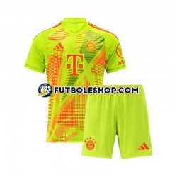 Primera Equipación del Bayern de Múnich Portero 2024-2025 Manga Corta para Niño (Camiseta y pantalón)