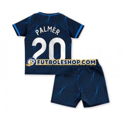 Segunda Equipación del Chelsea Cole Palmer 20 2023-2024 Manga Corta para Niño (Camiseta y pantalón)