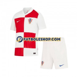 Primera Equipación del Croacia Euro 2024 Manga Corta para Niño (Camiseta y pantalón)