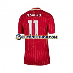 Primera Equipación del Liverpool Mohamed Salah 11 2024-2025 Rojo Manga Corta para Hombre