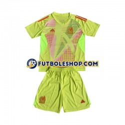 Segunda Equipación del México Portero 2024 Manga Corta para Niño (Camiseta y pantalón)