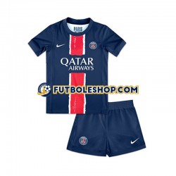 Primera Equipación del Paris Saint-Germain 2024-2025 Manga Corta para Niño (Camiseta y pantalón)