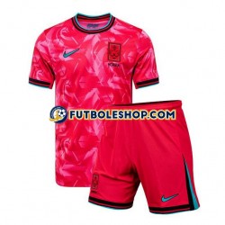 Primera Equipación del Corea Del Sur 2024 Manga Corta para Niño (Camiseta y pantalón) Primera Equipación del Corea Del Sur 2024 Manga Corta para Niño (Camiseta y pantalón)