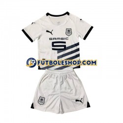 Segunda Equipación del Stade Rennais 2023-2024 Blanco Manga Corta para Niño (Camiseta y pantalón) Segunda Equipación del Stade Rennais 2023-2024 Blanco Manga Corta para Niño (Camiseta y pantalón)