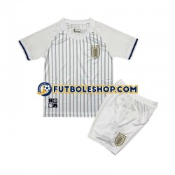 Segunda Equipación del Uruguay 2024 Manga Corta para Niño (Camiseta y pantalón)
