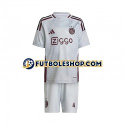 Tercera Equipación del AFC Ajax 2024-2025 Manga Corta para Niño (Camiseta y pantalón) Tercera Equipación del AFC Ajax 2024-2025 Manga Corta para Niño (Camiseta y pantalón)