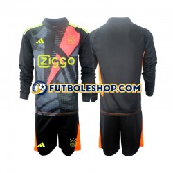 Primera Equipación del AFC Ajax Portero 2024-2025 ML para Niño (Camiseta y pantalón) Primera Equipación del AFC Ajax Portero 2024-2025 ML para Niño (Camiseta y pantalón)
