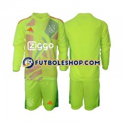 Tercera Equipación del AFC Ajax Portero 2024-2025 ML para Niño (Camiseta y pantalón) Tercera Equipación del AFC Ajax Portero 2024-2025 ML para Niño (Camiseta y pantalón)