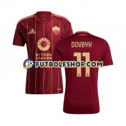 Primera Equipación del AS Roma Artem Dovbyk 11 2024-2025 Manga Corta para Hombre