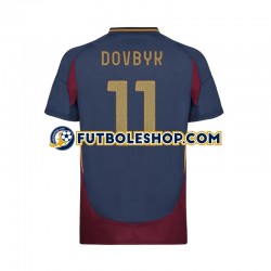 Tercera Equipación del AS Roma Artem Dovbyk 11 2024-2025 Manga Corta para Hombre
