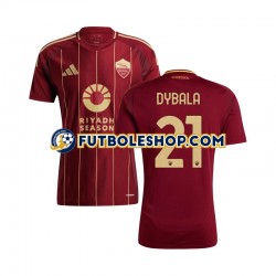 Primera Equipación del AS Roma Paulo Dybala 21 2024-2025 Manga Corta para Hombre Primera Equipación del AS Roma Paulo Dybala 21 2024-2025 Manga Corta para Hombre