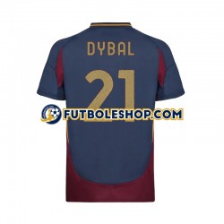 Tercera Equipación del AS Roma Paulo Dybala 21 2024-2025 Manga Corta para Hombre Tercera Equipación del AS Roma Paulo Dybala 21 2024-2025 Manga Corta para Hombre
