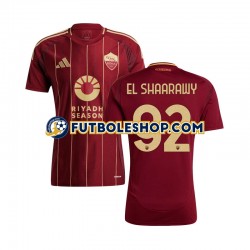 Primera Equipación del AS Roma Stephan El Shaarawy 92 2024-2025 Manga Corta para Hombre