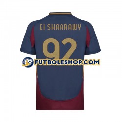 Tercera Equipación del AS Roma Stephan El Shaarawy 92 2024-2025 Manga Corta para Hombre