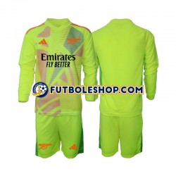 Primera Equipación del Arsenal Portero 2024-2025 ML para Niño (Camiseta y pantalón)