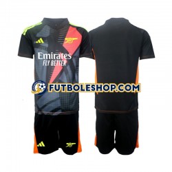 Tercera Equipación del Arsenal Portero 2024-2025 Manga Corta para Niño (Camiseta y pantalón)