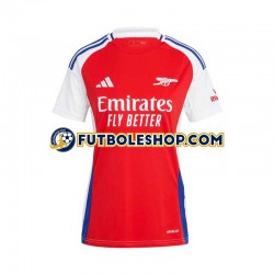 Primera Equipación del Arsenal 2024-2025 Manga Corta para Mujer