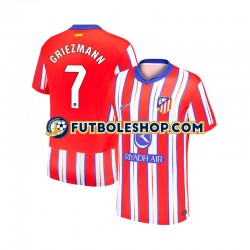 Primera Equipación del Atlético Madrid Antoine Griezmann 7 2024-2025 Manga Corta para Hombre Primera Equipación del Atlético Madrid Antoine Griezmann 7 2024-2025 Manga Corta para Hombre