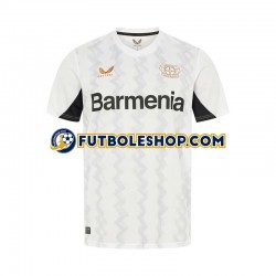 Segunda Equipación del Bayer 04 Leverkusen 2024-2025 Manga Corta para Hombre