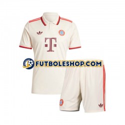 Tercera Equipación del Bayern de Múnich 2024-2025 Manga Corta para Niño (Camiseta y pantalón)