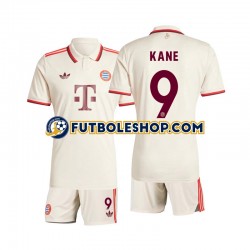 Tercera Equipación del Bayern de Múnich Kane 9 2024-2025 Manga Corta para Niño (Camiseta y pantalón)