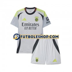 Tercera Equipación del Benfica 2024-2025 Manga Corta para Niño (Camiseta y pantalón)