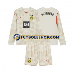 Primera Equipación del Borussia Dortmund Portero 2024-2025 ML para Niño (Camiseta y pantalón)