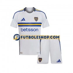 Segunda Equipación del CA Boca Juniors 2024-2025 Manga Corta para Niño (Camiseta y pantalón)